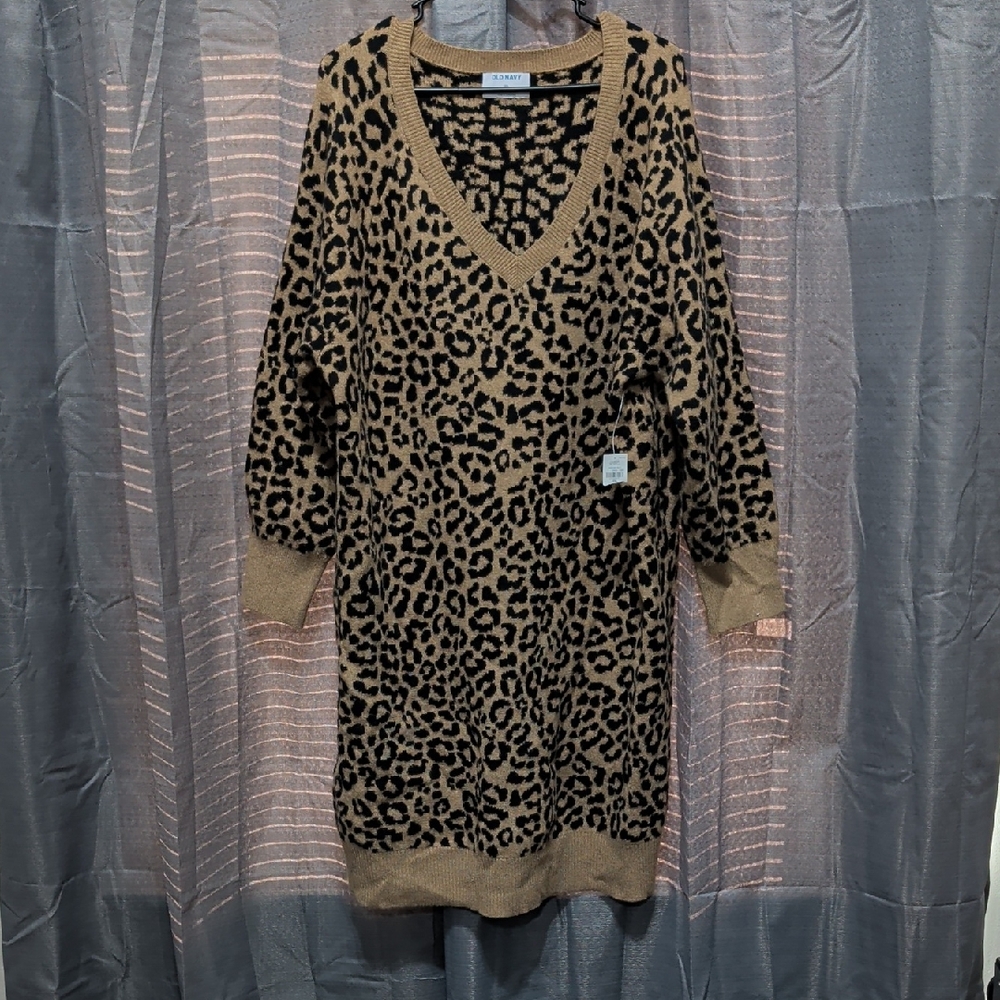Old Navy Leopard Print Dress